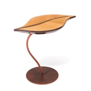 Masuta design LUX cu blat in forma de frunza, FENICE 7511941.00