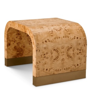 Masuta design LUX, Furnir Burl Mappa, Maro, Quinton - Img 7