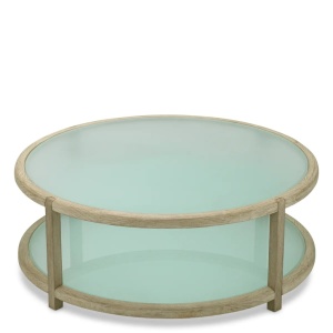 Masuta design LUX pentru Exterior, Lemn, Sticla, Anthony - Img 3