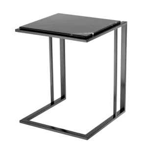 Masuta laterala design LUX cu blat din marmura Cocktail bronz 110414 HZ
