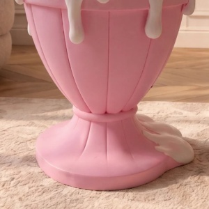 Masuta stil pop art modern SWEET SOCIETY 65cm roz - Img 6