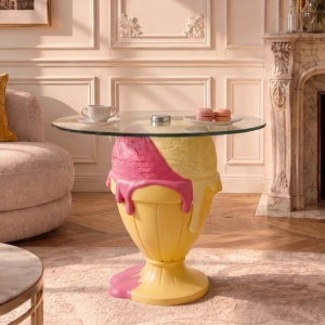 Masuta stil pop art modern SWEET SOCIETY Sundae 65cm - Img 3