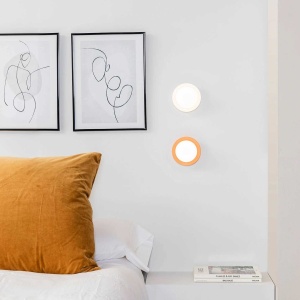 Mini Aplica LED de perete / tavan design modern IP44 MAY White 101649 universul-luminii.ro