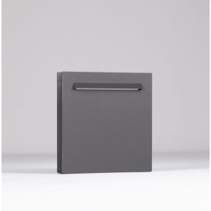 Mini Stalp de exterior LED 2700K, IP67 RECTO H-23cm gri inchis - Img 10