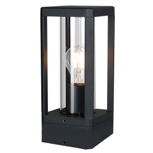 Mini Stalp iluminat exterior IP65 NEVADA gri H-27cm, MA-8900