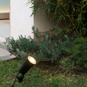 Mini Tarus ilumint exterior decorativ IP65 TONI negru 127289 universul-luminii.ro