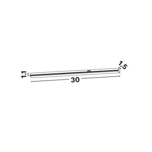 Modul liniar negru LED pentru Sina magnetica MADOC - Img 5