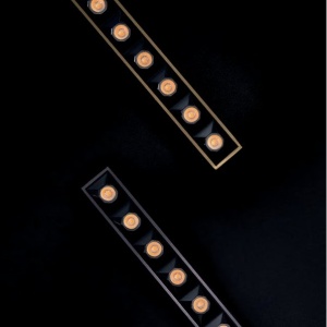 Modul magnetic liniar Smart pentru sina magnetica SIGMA, KIRA 20W CCT auriu - Img 3