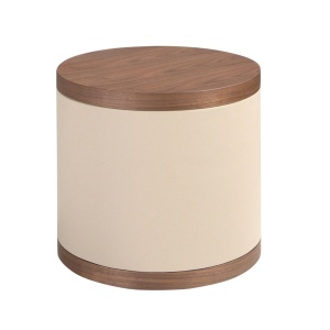 Noptiera design LUX Walnut-Leatherette Mink - Img 2
