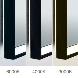 Oglinda baie cu iluminat LED dimabil IP44 FRAME 70-90cm 235789 universul-luminii.ro
