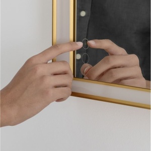 Oglinda cu iluminat LED IP44 3000K Ambor, 60x80cm, NVL-9006039 247749 universul-luminii.ro
