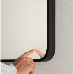 Oglinda cu iluminat LED pentru baie IP44 SINIA 60x80cm - Img 4