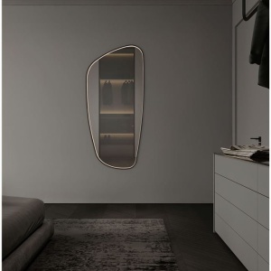 Oglinda cu iluminat LED pentru baie IP44 SINIA 65x135cm - Img 2
