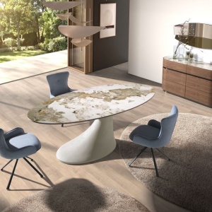Oglinda de perete cu rama din lemn furniruit Organic walnut - Img 8