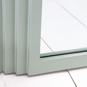 Oglinda de perete decorativa Art Deco 160cm, verde - Img 5