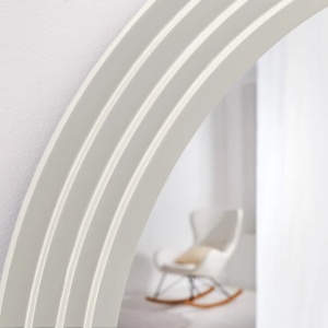 Oglinda de perete design modern Wave 160cm, alb A-45941 VC - Img 6