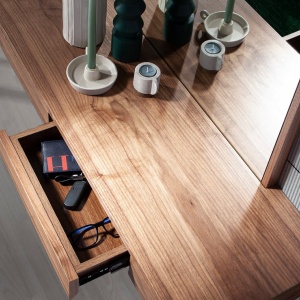 Oglinda de perete verticala cu raft tip consola Alline - Img 8