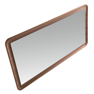 Oglinda decorativa design LUX Rectangular Walnut - Img 6