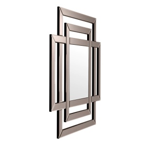 Oglinda decorativa eleganta Mortimer, bronz 111925 HZ - Img 6
