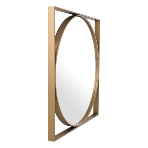 Oglinda decorativa LUX Montauk, alama antica 90x90cm 116032 HZ - Img 2