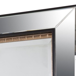 Oglinda negru auriu antic 80cmx110cm Vonda 16208 SAP - Img 2