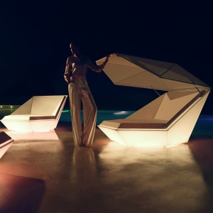 Pat de zi cu parasolar design modern premium lounge FAZ - Img 5