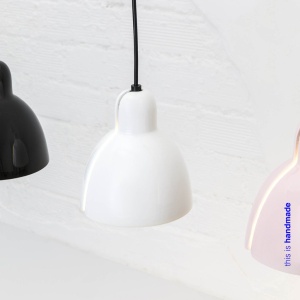 Pendul ceramic design decorativ VENICE White - Img 2