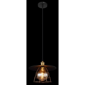 Pendul design clasic Viejo negru mat, cupru 30cm - Img 3