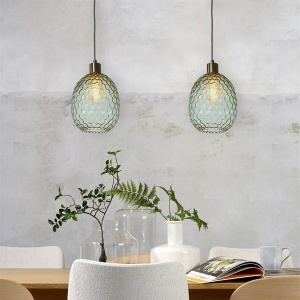 Pendul design decorativ Venice oval, green 141969 universul-luminii.ro