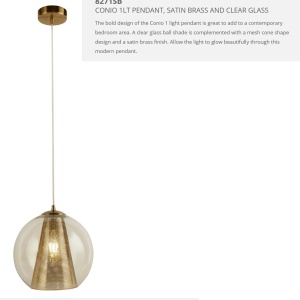 Pendul design modern Conio 8271SB SRT - Img 5