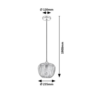Pendul design modern Monet 23,5cm - Img 5