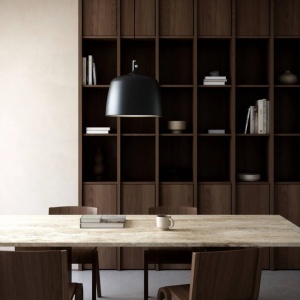 Pendul design modern Norbi 40 negru 109559 universul-luminii.ro