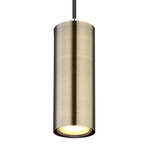 Pendul design modern ROBBY negru mat, alama mat 114309 universul-luminii.ro