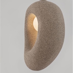 Pendul design modern, Stone Brown, TEMPUS, 20x30cm 245629 universul-luminii.ro