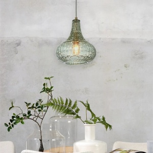 Pendul design modern Venice drop green 141739 universul-luminii.ro