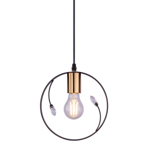 Pendul design modern VIGO negru 15346-1 GL 192559 universul-luminii.ro