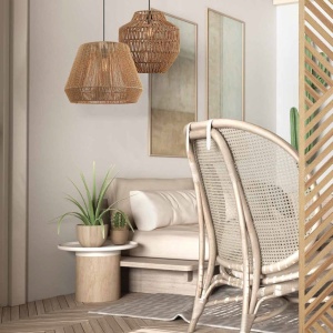 Pendul design modern Vinil maro 58369 universul-luminii.ro