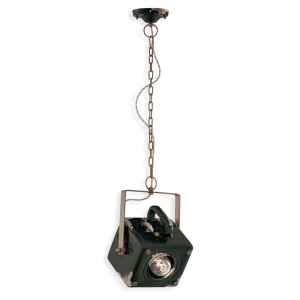 Pendul design retro realizat manual din ceramica INDUSTRIAL 216679 universul-luminii.ro