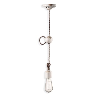 Pendul design retro realizat manual din ceramica VINTAGE 216519 universul-luminii.ro