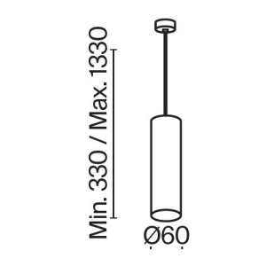 Pendul design tehnic Focus auriu mat 212729 universul-luminii.ro