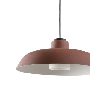 Pendul iluminat exterior decorativ IP65 SAGA Reddish brown - Img 3