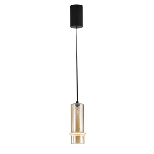Pendul LED, CHAMPAGNE GLASS-BLACK, ZB-2532