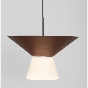 Pendul LED decorativ BARIS Rust Brown 22cm - Img 6