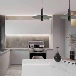 Pendul LED decorativ design modern Kurt negru 153469 universul-luminii.ro