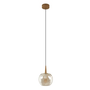 Pendul LED design decorativ ANDROMEDA auriu/bronz - Img 2