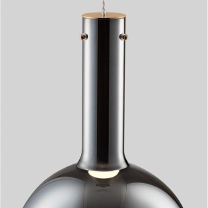 Pendul LED design decorativ NOSTOS Smokey Gray, NVL-9009222 169709 universul-luminii.ro