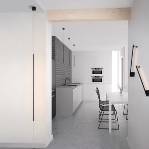 Pendul LED design liniar ELETTRA negru - Img 12