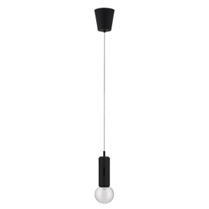 Pendul LED design minimalist CHRONOS negru - Img 1