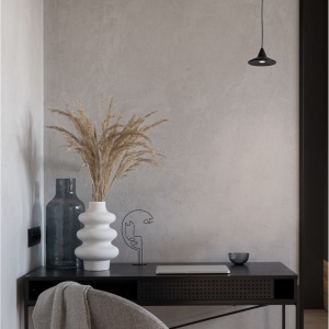 Pendul LED design minimalist DRO negru - Img 2