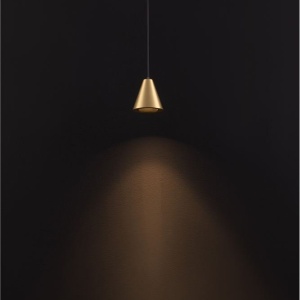 Pendul LED design minimalist IRMOS auriu - Img 6
